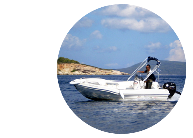 nireus-455 Barco para alquiler sin patrón en MRB